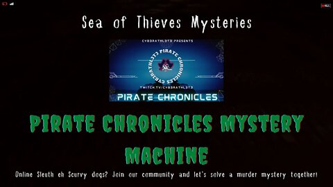 Pirate Chronicles Live! Visit us at http://www.piratechronicles.live and join our community!