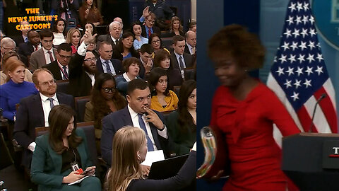 Biden's Press Sec abruptly ends the press briefing rather than take a question from Simon Ateba who represents Africa in the WH briefing room after a year of refusing to take any question from him.