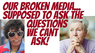 Ask leaders the hard questions...Isn't that what media is supposed to do?