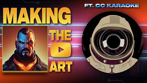 LIVE! - MAKING the Youtube Art ft @CCKaraoke