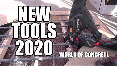 The Coolest Never Seen Tools and Products - World of Concrete 2020
