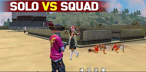 FACTORY KING AJJUBHAI SOLO VS SQUAD GAMEPLAY | GARENA FREE FIRE