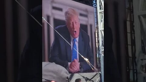 part of President Donald J Trump Frank Speech Free speech MAGA rally!