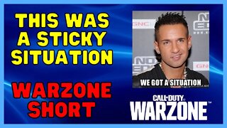 We Got A Sticky Situation | Warzone Shorts #shorts