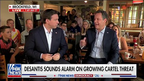 Ron DeSantis joined Brian Kilmeade on Fox and Friends