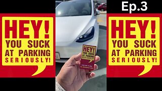 You Suck at Parking Ep.3 Tesla Drivers Suck