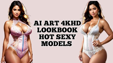 AI ART 4KHD LOOKBOOK - BEAUTIFUL MODELS ACTIONS IN SEXY DRESSES