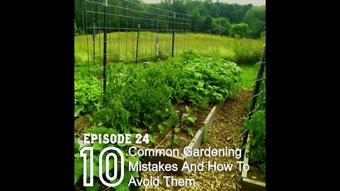 S1E24 10 Gardening Mistakes People Make And How To Avoid Them Homestead Preparedness Pt4