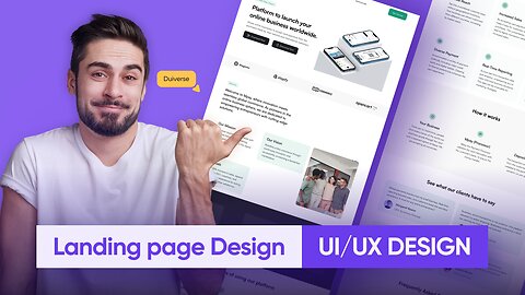 The Exact Process Of How I Redesigned My Old Landing Page UI Design