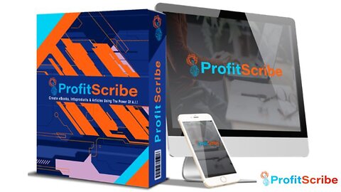 ProfitScribe - Brand New Software That Helps Anyone Profit Big