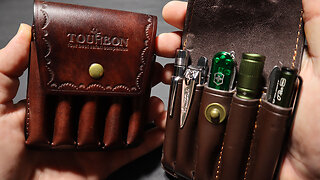 Have You Seen this Before? The Most Interesting EDC Pouch Perfect for Pocket Carry!