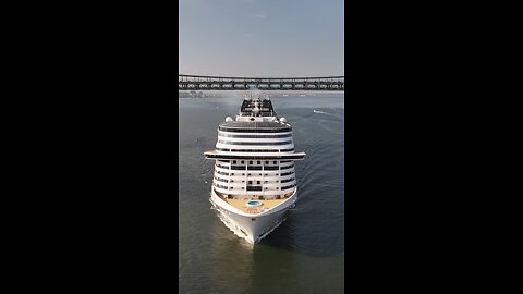 MSC Meraviglia 9/4/23 sailing from New York Harbor