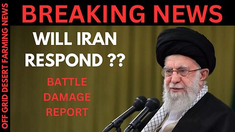 BREAKING NEWS: WILL IRAN COUNTER ATTACK??