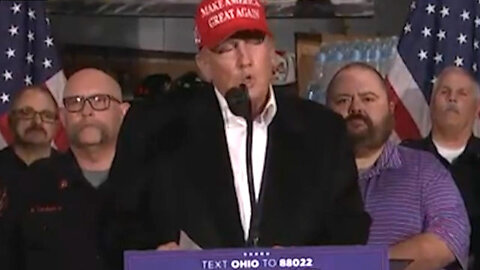 Leftwing Anger Addicts Are Mad That Trump Brought Bottled Water To Ohio