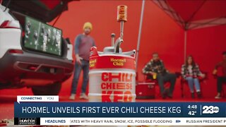 Hormel unveils chili cheese keg