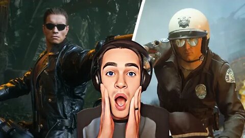 Reaction to Terminator Call of Duty Trailer!