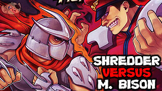 M. Bison Fights a Psycho-Powered Shredder