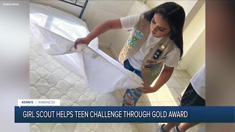 Kern's Kindness: Girl Scout gives Teen Challenge new beds
