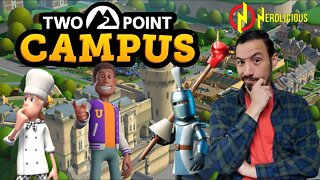 🎮 GAMEPLAY! Bora construir uma universidade em TWO POINT CAMPUS! Confira nossa Gameplay!