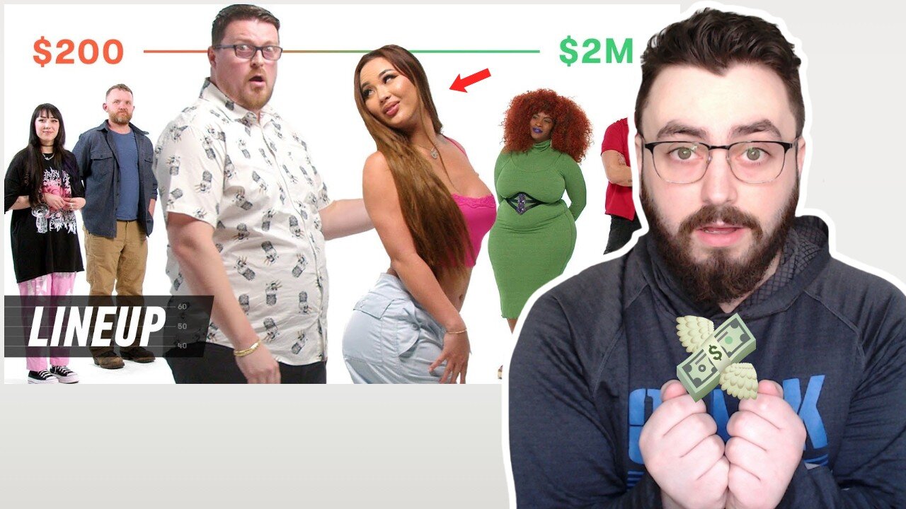 Guess Which OnlyFans Model Makes the Most Money | Lineup - Clen Reacts to  Cut