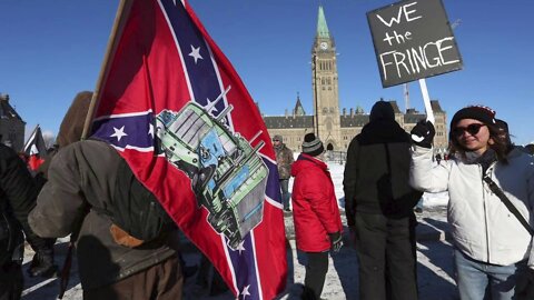 Ottawa freedom protest: Confederate, swastika flag a staged photoshoot by propagandists?