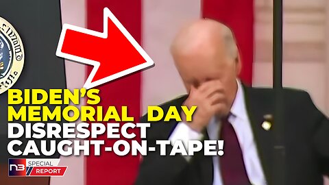You Won't Believe What Biden Did During During Memorial Day Tribute