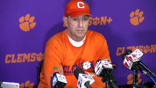 Clemson 16, South Carolina 7: Dabo Swinney postgame intro