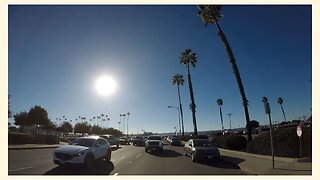 Blasian Babies Parents Fashion Valley To Harbor Island To Coronado Cays (Time Lapse 2.7K Rear View)