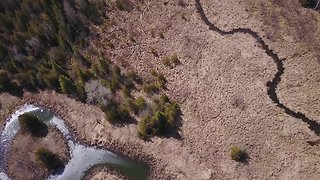 Drone captures breathtaking biking trail in Kawartha Lakes, Ontario