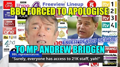 THE BRITISH BULLSHIT CORPORATION (BBC) FORCED TO APOLOGISE TO ANDREW BRIDGEN