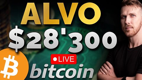 BITCOIN ALVO ATINGIDO E TESTANDO RESISTÊNCIA!