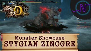 Stygian Zinogre - Monster Showcase - Monster Hunter Online