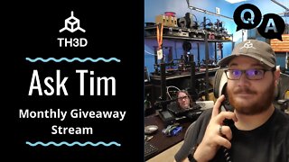 Ask Tim - Monthly Giveaway Stream | Livestream | 4/1/21