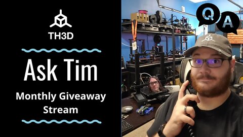 Ask Tim - Monthly Giveaway Stream | Livestream | 4/1/21