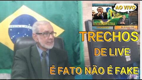 TRECHO DA LIVE:É FATO NÃO É FAKE, LINDORA E ARAS CITAM ART. 28 DO CÓDIGO PENAL PARA ARQUIVAMENTO.