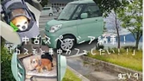 虹V９ スズキのスペーシア納車！早速ニトリさんでいろいろ購入して改造しました！