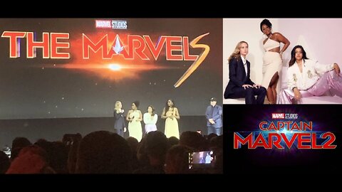 #D23 Presents The Marvels aka Diverse Misandry ft. Brie Larson, Iman Vellani & Teyonah Parris