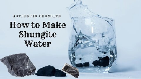 Shungite Water