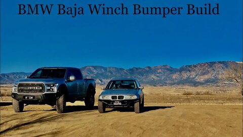 3 Series BMW Baja Bumper with winch build