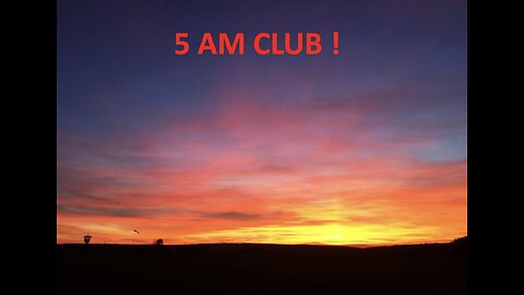 5 am club - yes or no and why?