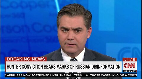 CNN Claims Hunter Conviction Is Russian Disinformation