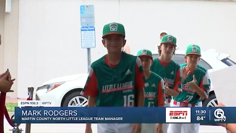 Martin County North celebrated for LLWS appearance