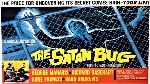THE SATAN BUG 1965 Man-Made Deadly Virus Stolen by Terrorists - Trailer (Movie in HD & W/S)
