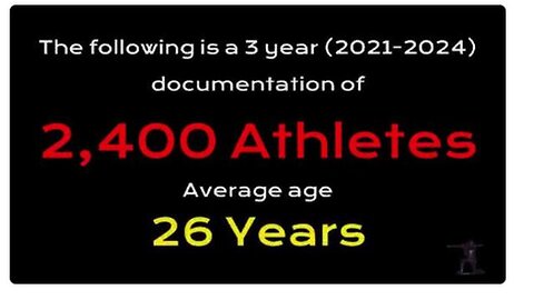 A COMPILATION OF ATHLETES IN THE PAST 3 YEARS THAT HAVE BEEN MURDERED BY THE NWO COVID 19 VAXX
