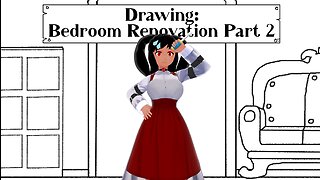 [Drawing] Continuing to Renovate My Bedroom!