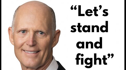 'Let's stand and fight': Rick Scott runs for Senate Republican leader