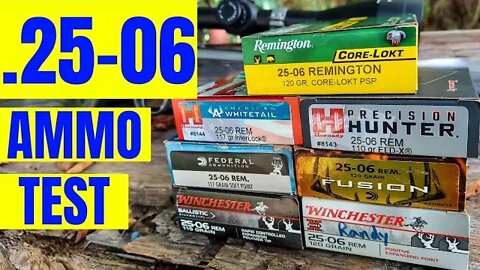 .25-06 Ammo Test [Which one will win???]