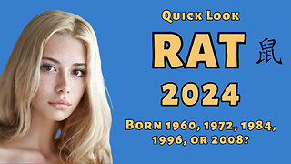 2024 Chinese Zodiac Forecast: Unleashing the Potential of the Rat!
