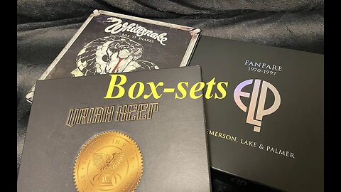 Box-sets Part Four(Whitesnake, ELP, Uriah Heep)