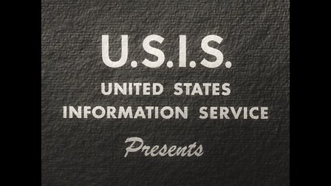 The Day Of Denial, United States Information Service (1961 Original Black & White Film)